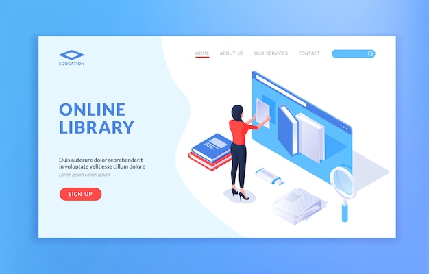 Vector online library website