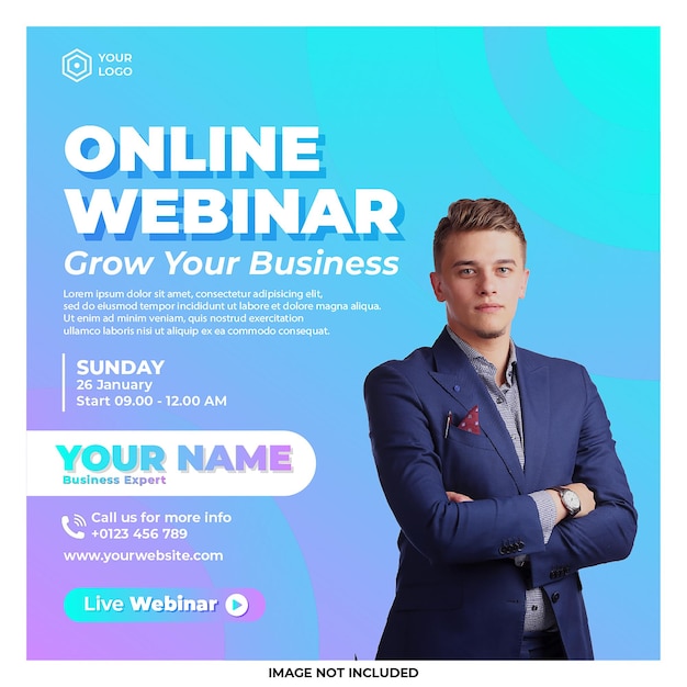 Online online marketing webinar