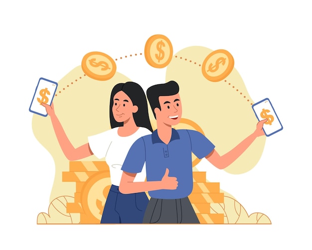 online payment concept