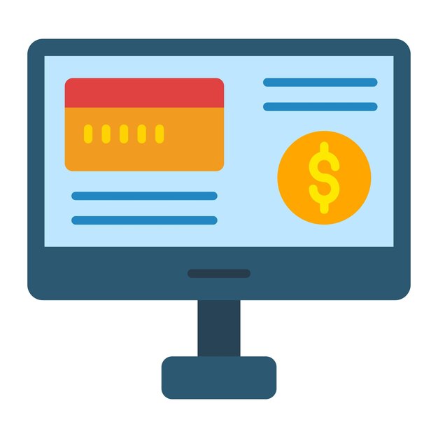 Икона онлайн-платежей