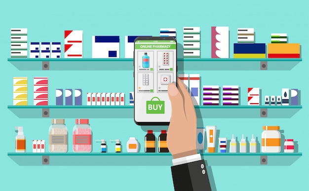 Online pharmacy or drugstore