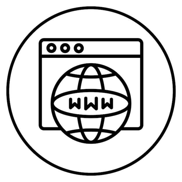 Векторное изображение значка онлайн-присутствия может быть использовано для фрилансера
