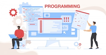 Premium Vector | Online Project Css Html Coding and Programming