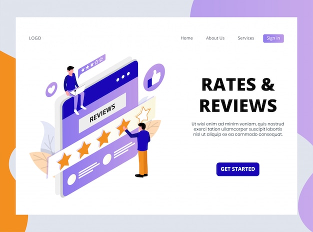 Online rates and reviews