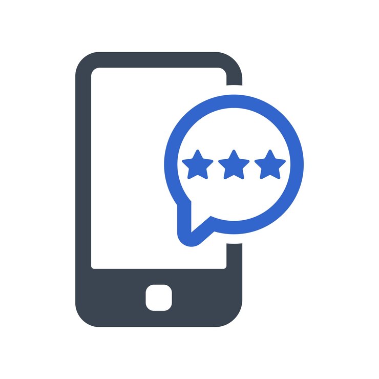 Online rating icon