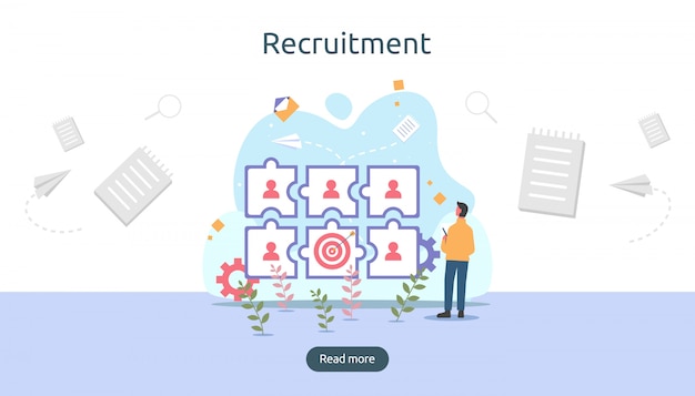 Online recruitment.