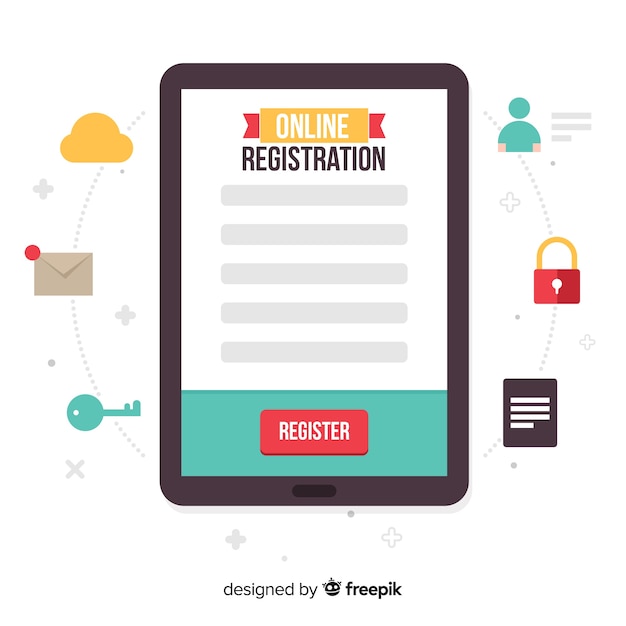 Vector online registration