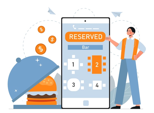 Online reservation concept