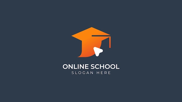 Online School logo template