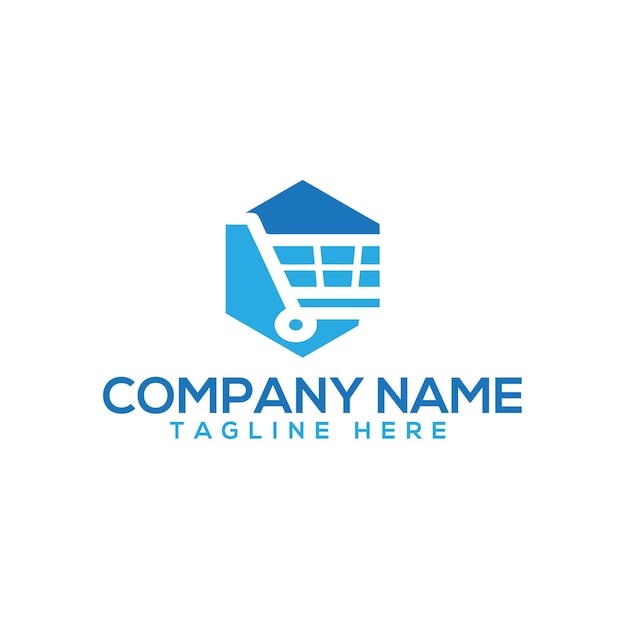 Online Shop logo ontwerpt sjabloon Phone Shop logo