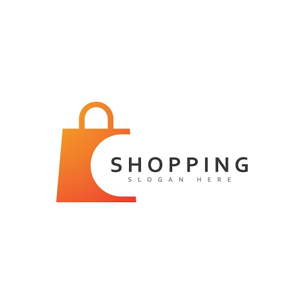 Online Shop Logo Vector Shop logo ontwerpsjabloon illustraties implementeren modern en iconisch logo