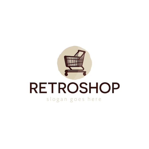 Online Shop Vector Logo Design