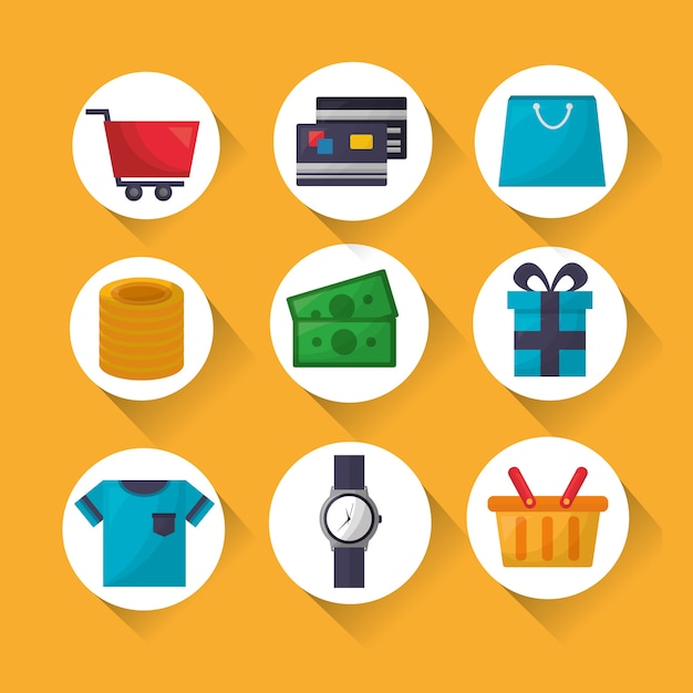 online shopping card