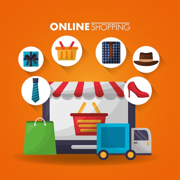 Carta dello shopping online