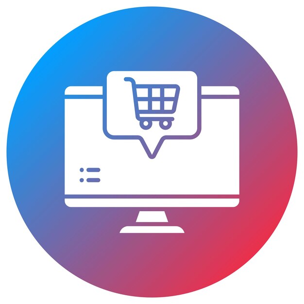 Online Shopping icon vector image Can be used for Shipping