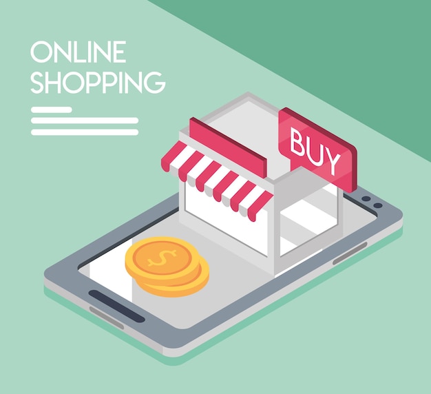 Isometrica per lo shopping online