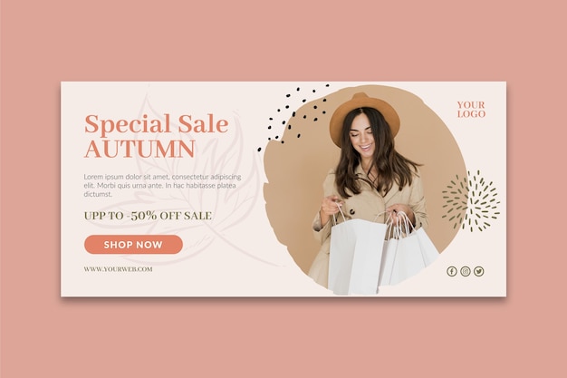 Online shoppings banners template