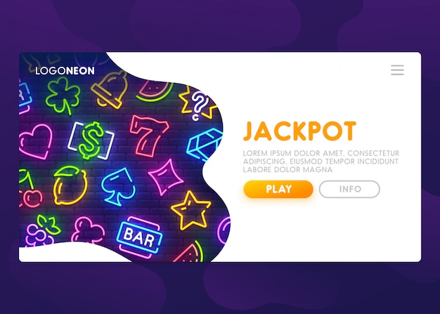 Vector online slots website. winning jackpot