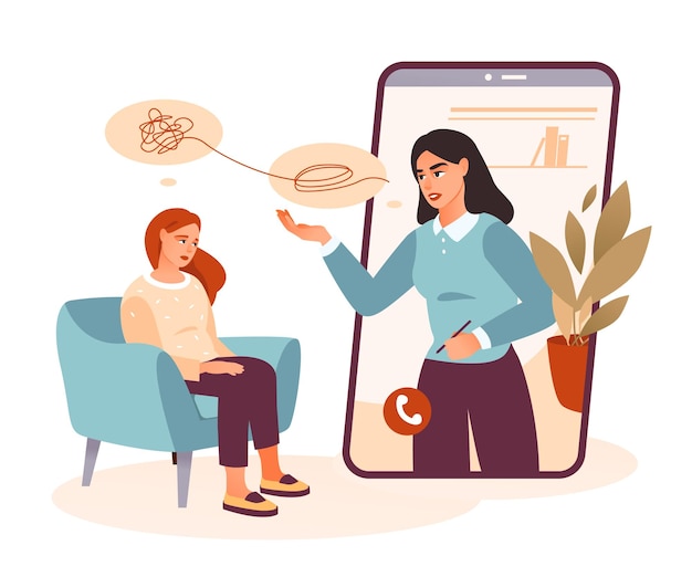 Online therapie met een psychotherapeut Geestelijke gezondheid Psychologische hulp online