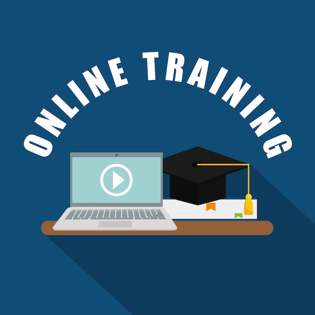 Vector online trainingsontwerp