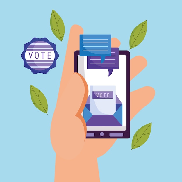 Online voting app