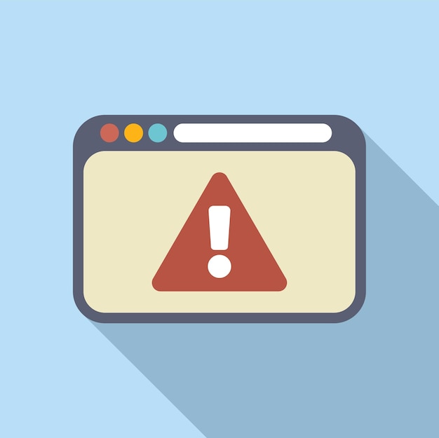 Online web disclaimer icoon platte vector Rechtelijke vordering