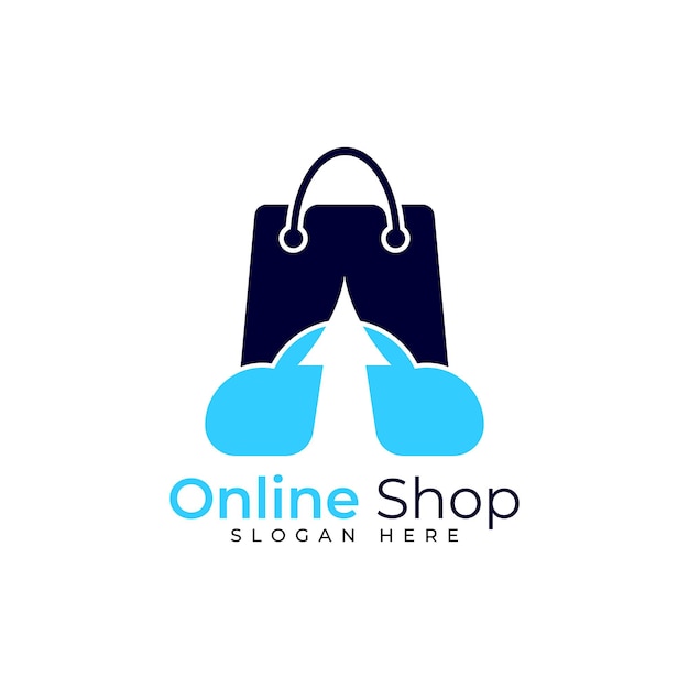 Online winkel Logo-ontwerpen Sjabloon