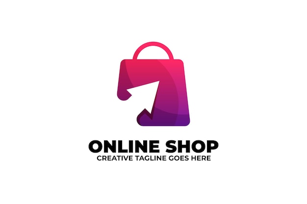 Online winkelen E-commerce-logo