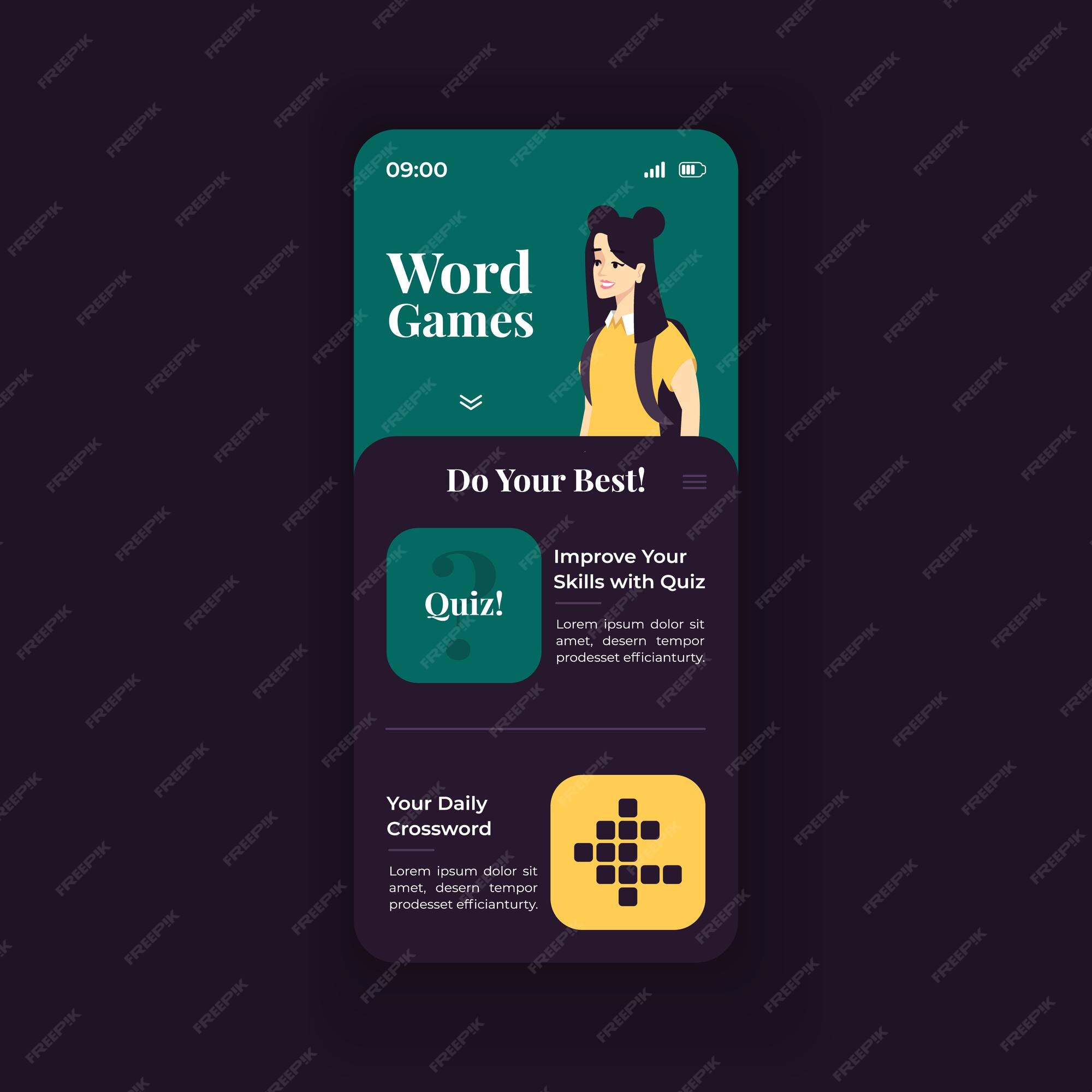 Games Mobile App Templates