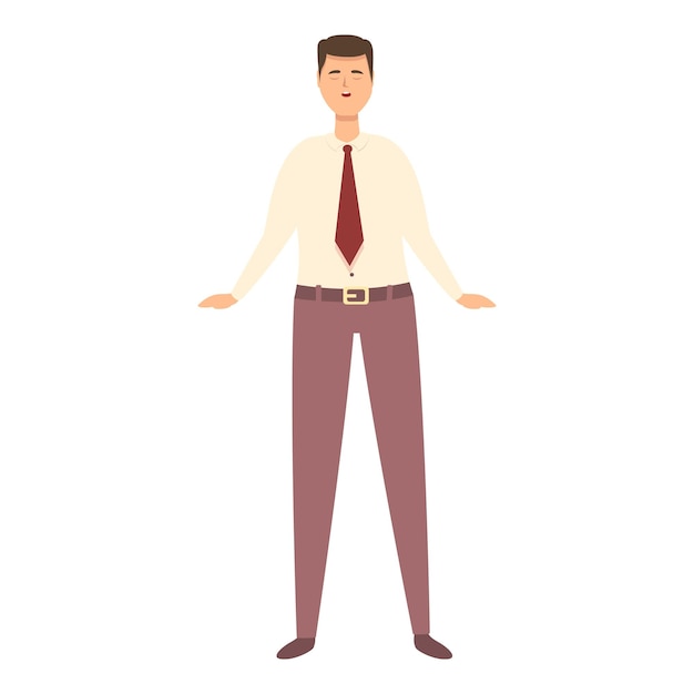 Ontspan therapie pictogram cartoon vector Vaardigheden stress Kinderen onderwijs