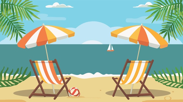 Ontspanning op het strand