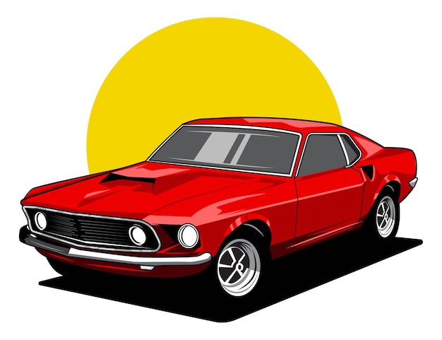 Ontwerp auto illustratie vectorafbeelding xa