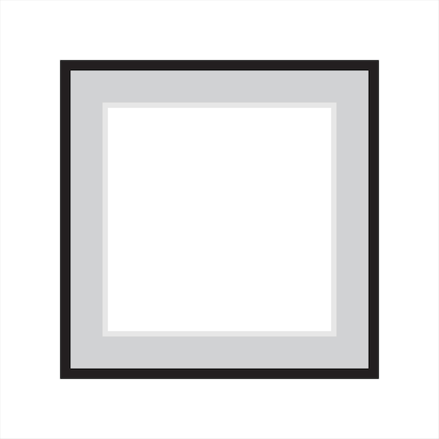 Ontwerp een vierkante houten frameverhouding van 1x1