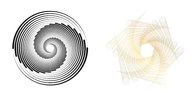 Ontwerp elementen symbool instellen Bewerkbare halftone frame stip cirkel patroon op witte achtergrond Vector illustratie eps 10 frame met zwarte willekeurige stippen Ronde rand Pictogram met behulp van halftone cirkel stippen tekst