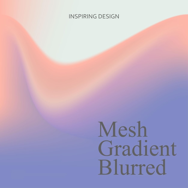 Ontwerp mesh gradiënt vervaagd