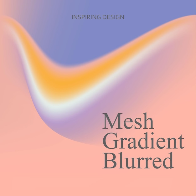 Ontwerp mesh gradiënt vervaagd