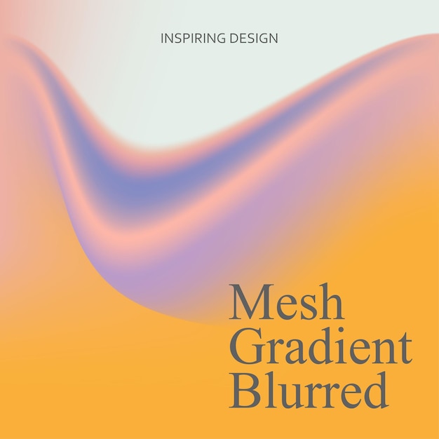 Ontwerp mesh gradiënt vervaagd