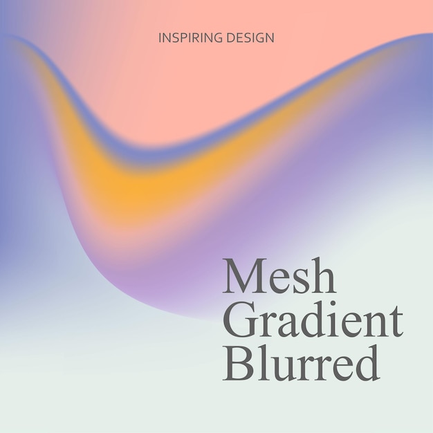 Ontwerp mesh gradiënt vervaagd