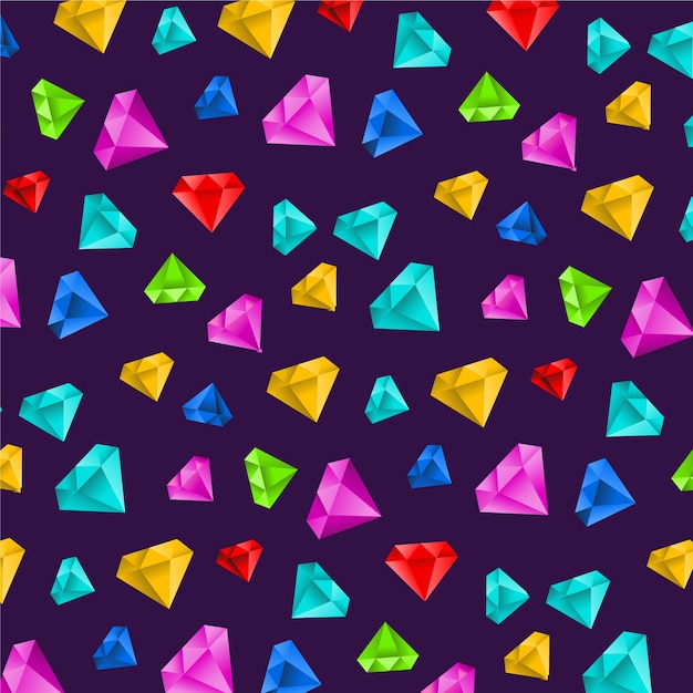 Ontwerp met gradiënt diamantpatroon