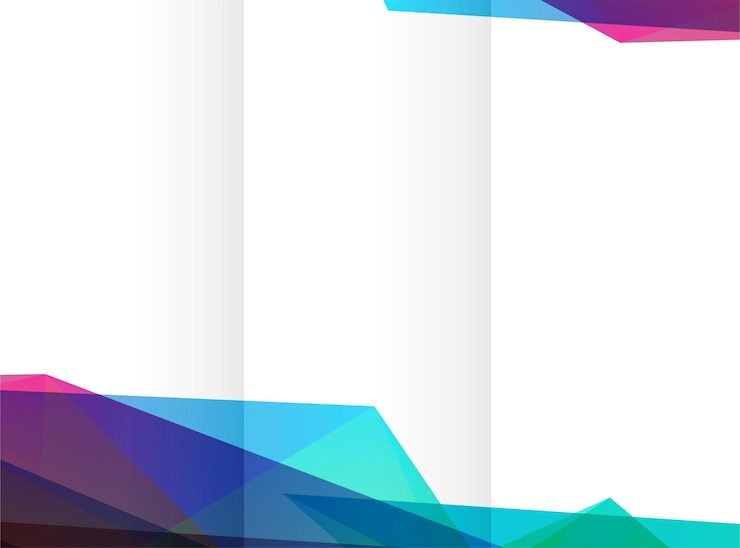 Vector ontwerp van de brochure