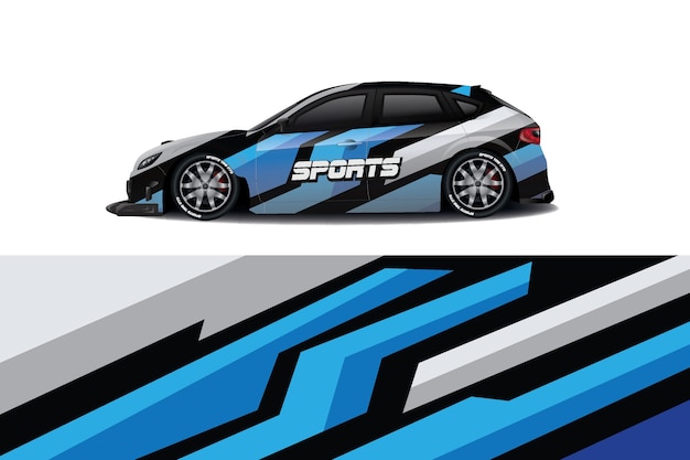 Ontwerp van de omslag van het embleem van de auto van de sport