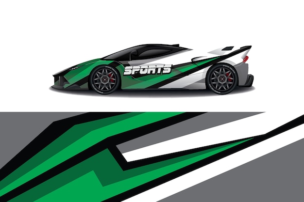 Ontwerp van de omslag van het embleem van de auto van de sport