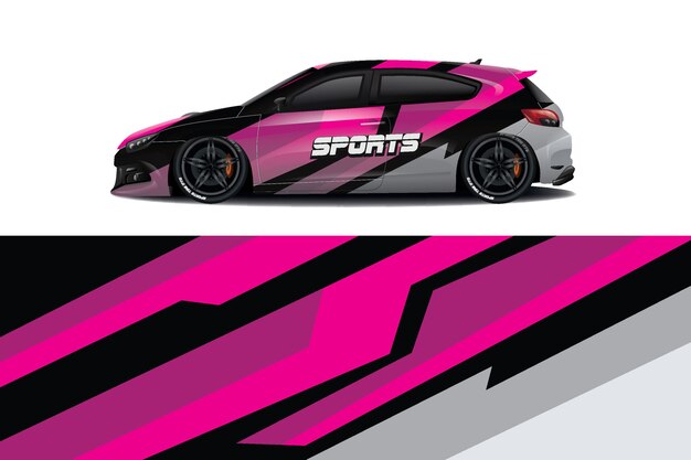 Ontwerp van de omslag van het embleem van de auto van de sport