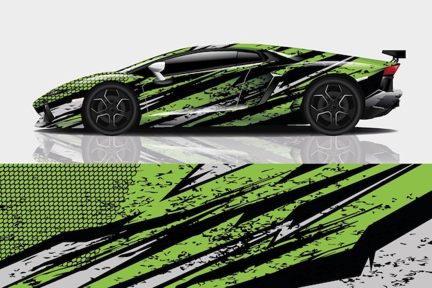 Ontwerp van de omslag van het embleem van de auto van de sport