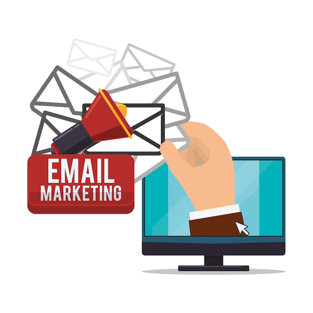 Ontwerp van e-mailmarketing en communicatiemedia