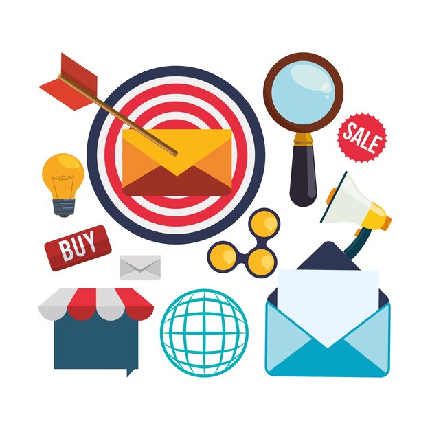 Ontwerp van e-mailmarketing en communicatiemedia