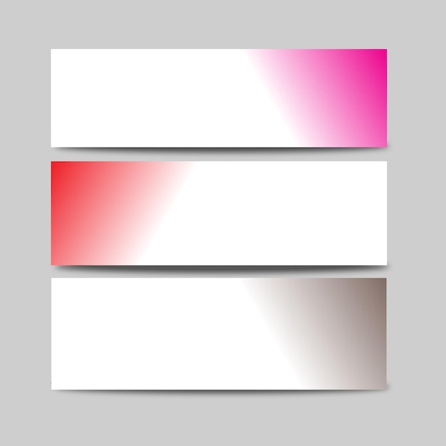 ontwerp van een sjabloon voor een roze achtergrondbanner