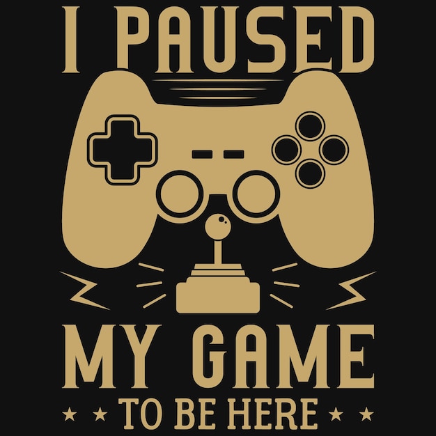 ontwerp van gaming-t-shirt