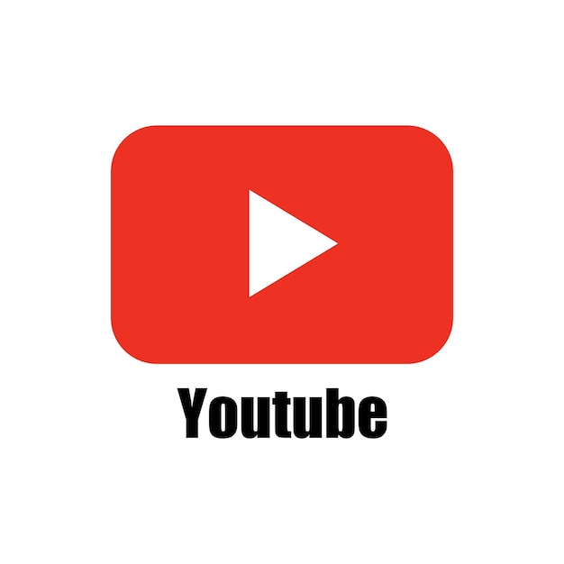 Ontwerp van het icoon van Youtube