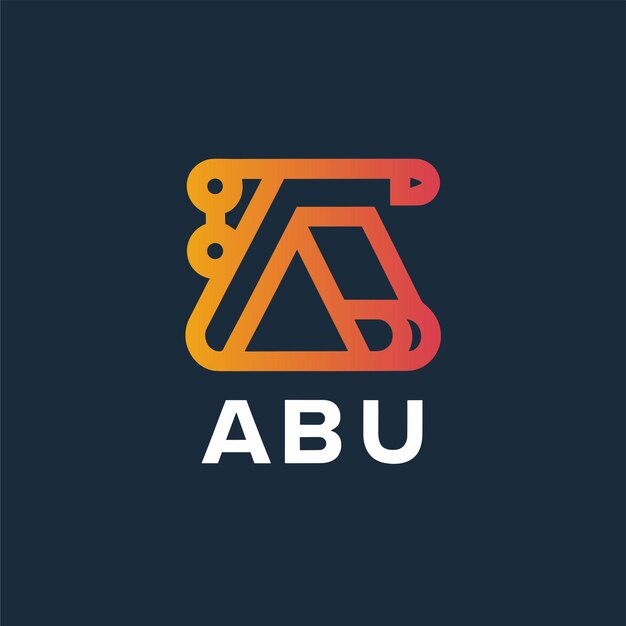 Ontwerp van het logo van de ABU